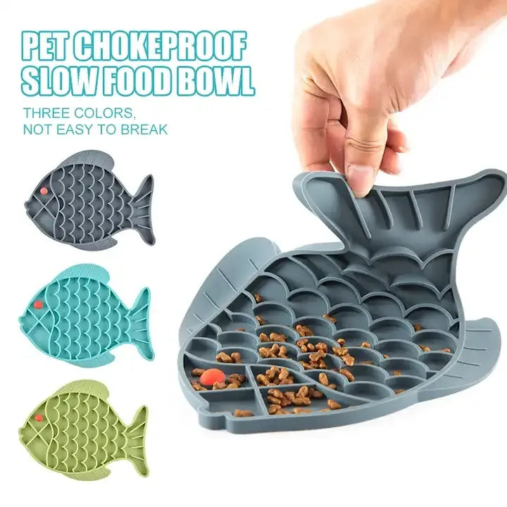 Calming Lick Mat for Dogs — Slow Feeder for Anxiety & Boredom Relief