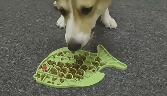 Calming Lick Mat for Dogs — Slow Feeder for Anxiety & Boredom Relief